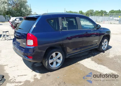 2012 Jeep Compass Latitude из США, поврежденный, VIN 1C4NJDEB0CD590315